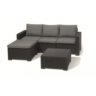 Keter zahradní set California Chaise grafit